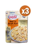 Yayla Yemek Hazır Nohutlu Bulgur Pilavı 250 Gram X 3 Adet - 1
