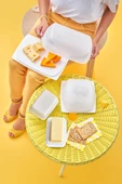 Tupperware Tereyağlık Buzdolabı Saklama Kabı Beyaz 500 ml - 3