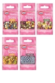 Dr. Oetker Dekor Serisi Çiçek+kelebek+konfeti+gümüş Inci+yıldızlar - 1