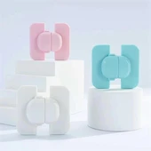 Sunup SN-28750 Geçmeli Tip Buzdolabı ve Dolap İçin Çocuk Güvenlik Kilidi Yapışkanlı - 3