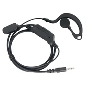 Powermaster PNC380-PNC350 Spiral Telsiz Kulaklık Arkalıklı - 1