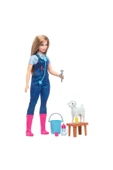 Barbie Çiftlik Veterineri, Kariyer Koleksiyonu, kulakları hareket eden kuzu ve 10 aksesuar HRG42 - 2