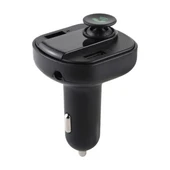 Hello X16 Led Ekran 2xUSB-TF-Bluetooth Destekli 2.1 Amper Fm Transmitter - 1