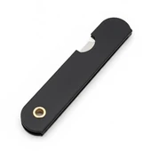 PowerMaster PM-28646 Tekli Katlanır Falçata Maket Bıçağı Küçük Paslanmaz Çelik Siyah thumbnail 2