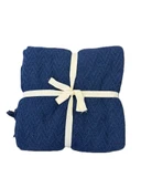 Aryıldız Püsküllü Tv Battaniye Tek Kişilik 150x200cm Lacivert - 1