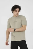 MDB Unisex Bisiklet Yaka lim Fit Thirt Açık Yeşil thumbnail 3