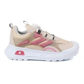 Kız Çocuk Bej Pembe Günlük Spor Ayakkabı | Rahat Yürüyüş ve Koşu Sneaker - Şık ve Dayanıklı Tasarım thumbnail 2