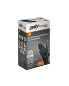 Only Evo Beyond Siyah Pudrasız Nitril Eldiven - Muayne İş Eldiveni - Large - 100'lü Paket thumbnail 1