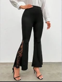 MDB Kadın Ispanyol Paçadantel Detay Dalgıç Tayt thumbnail 5