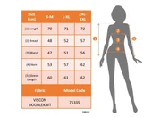 MDB Kadın Uzun Kollu Bisiklet Yakalı Kolun çiçek Desenli Viskon Iki Iplik Bluz thumbnail 7