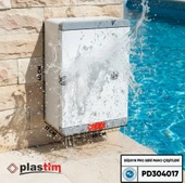 Plastim Pano 30x40x17cm Opak Kapaklı Dizayn Pro Seri IP67 thumbnail 1