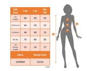 MDB Kadın Uzun Kollu V Yakalı Fırfırlı Mini Süprem Elbise thumbnail 5