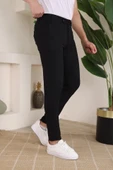 MDB Erkek Slim Fit Likralı Bilek Boy Dilli Kumaş Pantolon thumbnail 2