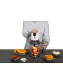 Tefal Masterchop 4 Bıçaklı Maxi 500W Doğrayıcı XXL Beyaz Rondo - 1