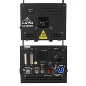 Layu AC-03RGB 3 Watt RGB Lazer 25Kpps Double Safety Design SD Card DMX ILDA Analog - 3