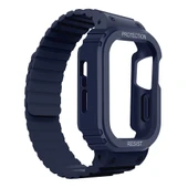 Apple Watch 10 42mm KRD-142 Airbag Tasarımlı Kasa Koruyuculu Silikon Kordon - 9