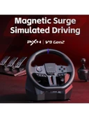 PXN V9 Gen2 Oyun Direksiyon Seti PS3/PS4/PC/XBOXONE/XBOXSERİES thumbnail 6