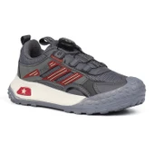 Kız Çocuk Füme Günlük Spor Ayakkabı | Rahat Yürüyüş ve Koşu Sneaker - Şık ve Dayanıklı Tasarım thumbnail 7