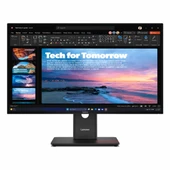Lenovo ThinkVision T27QD-40 64AAGAT2TK 27" 120Hz 4Ms HDMI+DP+USB-C+RJ45 WQHD IPS Pivot Vesa Monitör thumbnail 1