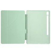 Galaxy Tab S9 Kılıf Zore Tri Folding Kalem Bölmeli Standlı Kılıf - 6