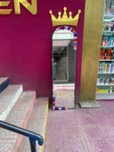 Gold Çerçeveli 34 Gül ve Sarmaşık Detaylı Dekoratif Oval Boya Aynası 180x50 cm Vibe Desing - 3