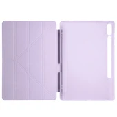 Galaxy Tab S9 Plus Kılıf Zore Tri Folding Kalem Bölmeli Standlı Kılıf - 4