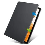 Galaxy Tab S9 Plus Kılıf Zore Termik Kalem Bölmeli Dönebilen Standlı Kılıf thumbnail 9