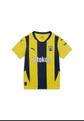 Puma 775364-01 Fenerbahçe 24/25 Çocuk Unisex İç Saha Çubuklu Forması Sarı-Lacivert - 2