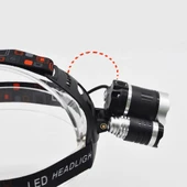 3 Başlıklı Şarjlı  Kafa Feneri  Wt-256 thumbnail 3