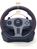 PXN V9 Oyun Direksiyonu PC, PS4, PS3 XBOX ONE XBOX SERİES NİNTENDO SWİTCH UYUMLU thumbnail 4