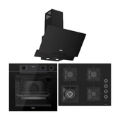 Ferre FryArt Artline Steam QEP64CS - SC405-WFA - D063-SA 9 Prog. Dijital Turbo Ank. Set - Siyah thumbnail 1