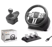 PXN V9 Oyun Direksiyonu PC, PS4, PS3 XBOX ONE XBOX SERİES NİNTENDO SWİTCH UYUMLU thumbnail 1