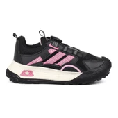 Kız Çocuk Siyah Günlük Spor Ayakkabı | Rahat Yürüyüş ve Koşu Sneaker - Şık ve Dayanıklı Tasarım thumbnail 2