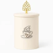 Dekorasyaa Çay Kavanoz Metal 1200ml - 3