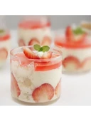 Bodega Sert Plastik Tatlı/Pasta/Salata Kabı 180 cc 30 Adet thumbnail 2