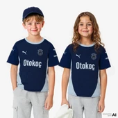 Puma 775378-09 Fenerbahçe 24/25 Alternatif Çocuk Üçüncü Forması Lacivert - 1