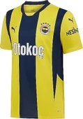 Puma 775360-01 Fenerbahçe 24/25 Erkek İç Saha Çubuklu Forması Sarı-Lacivert thumbnail 5