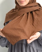 Bambu Kraş Eşarp 100x100 cm – Terletmez, Tok ve Dik Duran, Dört Mevsim Kullanıma Uygun thumbnail 8