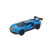 Çek Bırak Metal Arabalar 13 cm - Mavi thumbnail 1