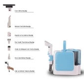 Yasomi C11 Pro 16Kpa 1800W Sıcak Su Spreyli Buharlı Temizleyici Halı ve Koltuk Yıkama Makinesi thumbnail 1