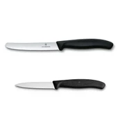 Victorinox 2li Set 11 CM Tırtıklı - 10 CM Tırtıklı Sebze Meyve Bıçağı thumbnail 1