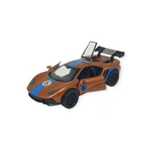 Çek Bırak Metal Arabalar 13 cm - Kahverengi - 2