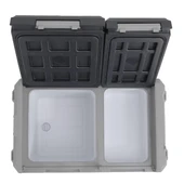 TC21-18 Çift Kapaklı 50 Litre Taşınabilir Araç Buzdolabı 12V/24V/220V Uyumlu - 4