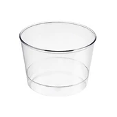 Bodega Sert Plastik Tatlı/Pasta/Salata Kabı 250 cc 30 Adet thumbnail 1