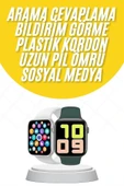 Akıllı Saat Uyku ve Sağlık Takibi Arama Cevaplama 44 MM Amoled Ekran - 1