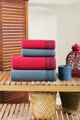 BAMİROSE 50x90 70x140 CM AMORE BATH 4'LÜ BANYO HAVLU TAKIMI, PLAJ HAVLUSU, HAMAM TAKIMI, ÇEYİZLİK HAVLU, SPA - 9