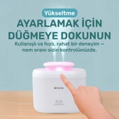 NPO iHome14 RGB Renkli 3300ml Aromaterapi Difüzör Ultrasonik Hava Nemlendirici Buhar Makinesi thumbnail 6