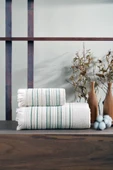 BAMİROSE Liana 50x90 70x140 Cm 2'li Banyo Havlu Takımı, Plaj Havlusu, Peştemal - 3