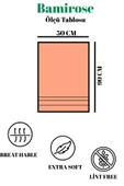 BAMİROSE 50x90 CM 10'LU AMORE EL & YÜZ HAVLU SETİ - 5