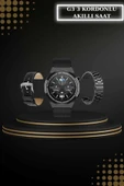 Kablosuz Bluetooth Kulaklık ve Kordon Hediyeli Akıllı Saat Nabız Ölçer Uzun Pil Ömrü - 5